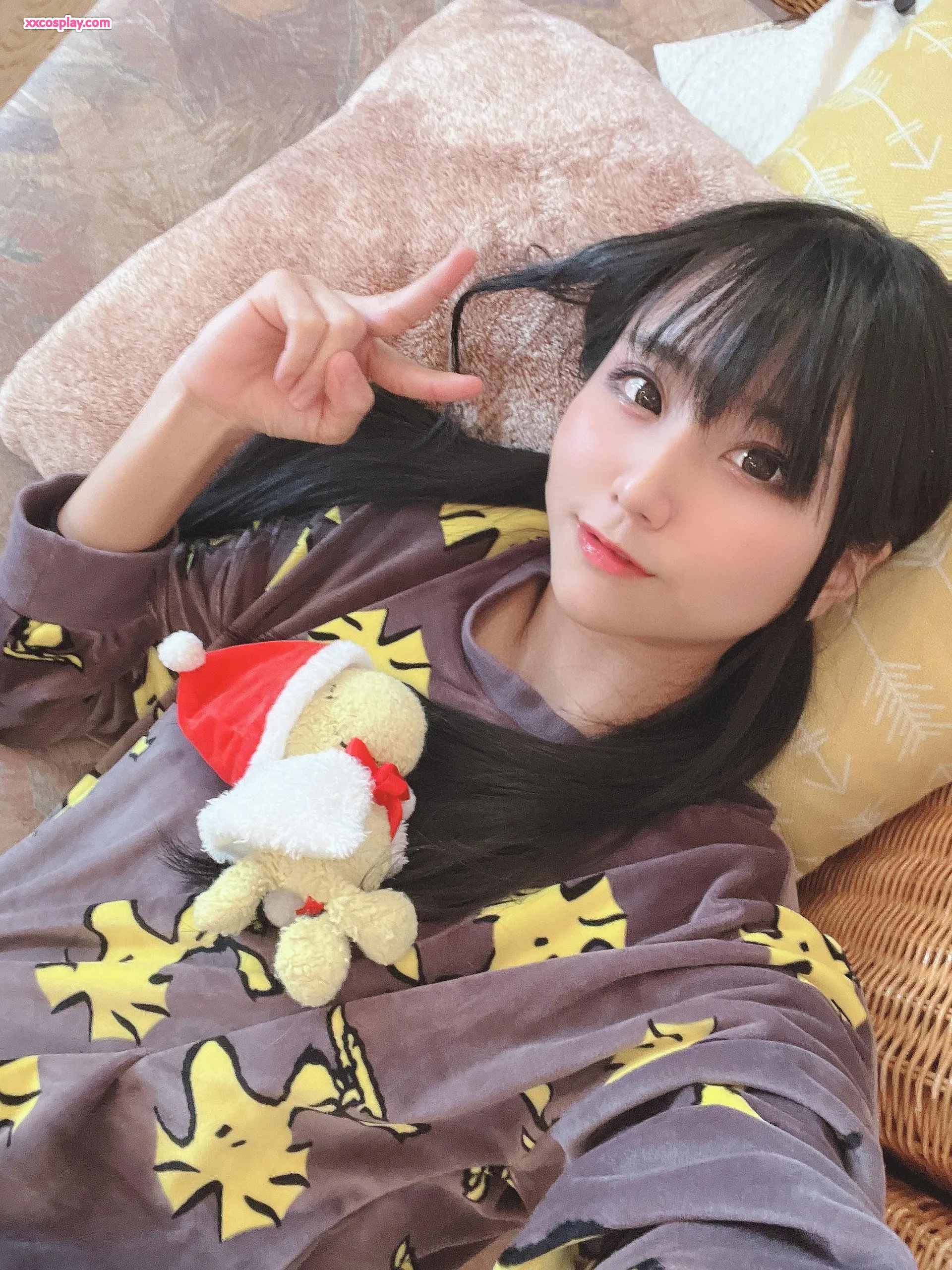 Yanagimaru's Seductive Christmas Santa Lingerie